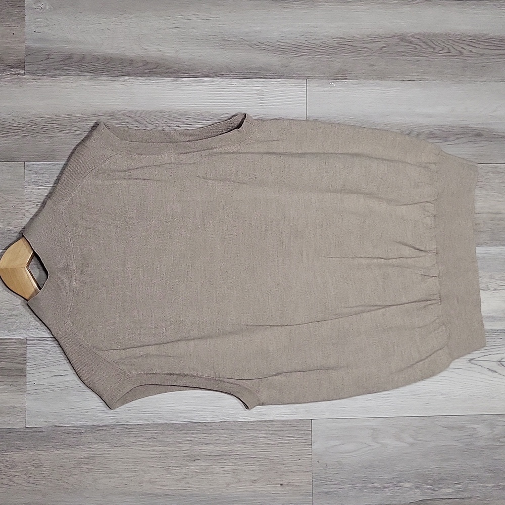 Fairway & Greene Mens L Italian Merino Vest Quarter Zip Lined Golf Athleisure - Picture 4 of 7